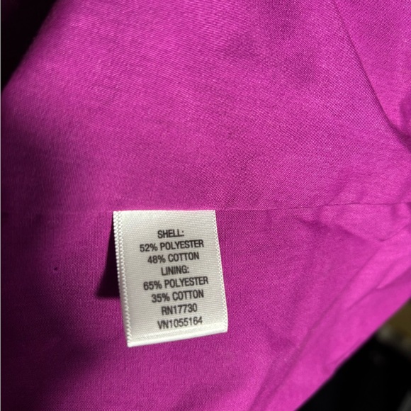 Merona Magenta Layered Blouse - size XL - Picture 8 of 10